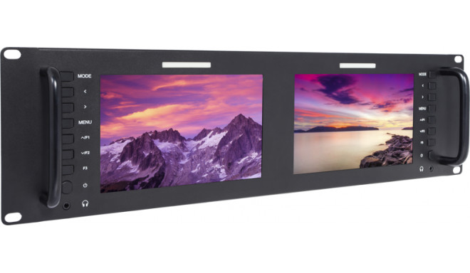 Seetec monitor D71 （Dual 7" 3RU） 2*7 inch