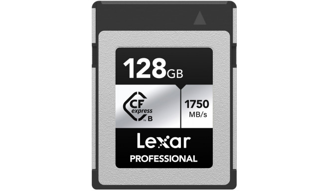 Lexar memory card CFexpress Type B 128GB Professional Silver