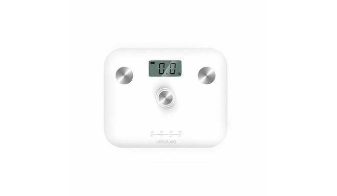 Digital Bathroom Scales Cecotec EcoPower 10100 Full Healthy LCD 180 kg White Glass 180 kg