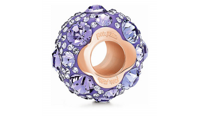 Naiste Pärlid Folli Follie 3P13T018RX Lilla (1 cm)