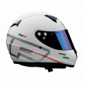 Helmet OMP KJ8 EVO CMR Karting 58-59 L White Kids