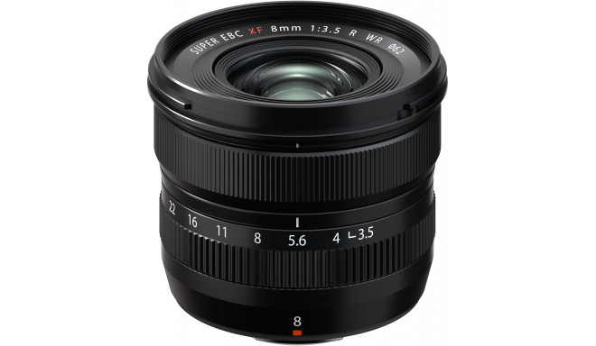 Fujifilm Fujinon XF 8mm f/3.5 R WR lens