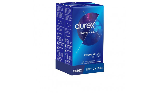 DUREX NATURAL preservativos 24 uds