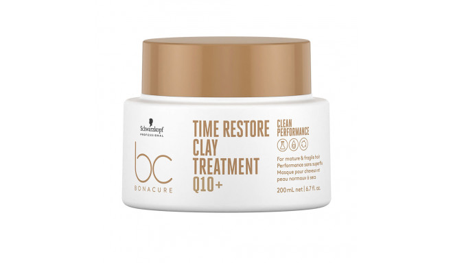 SCHWARZKOPF BC TIME RESTORE Q10+ clay treatment 200 ml