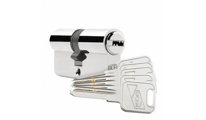 Security cylinder UCEM 2000s2ln3338ll European Long camlock 33 x 38 mm Brass