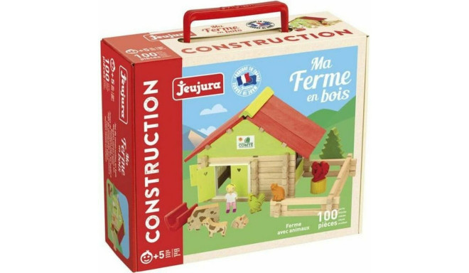 Action Figures Jeujura  Farm With Animals 100 Pieces Playset