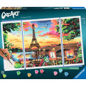 Pictures to colour in Ravensburger Paris Reflections 80 x 50 cm 4 Units