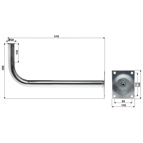 WALL MOUNT UML-38L50