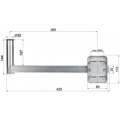 PIPE MOUNT URL-32H30