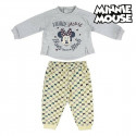Bērnu Sporta Tērps Minnie Mouse 74712 Pelēks (24 mēneši)