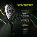 Padel tennis racket Dunlop GALACTICA 365g Hybrid PRO-EVA  black/yellow