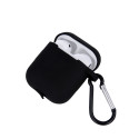 Case for Airpods / Airpods 2 black with hook