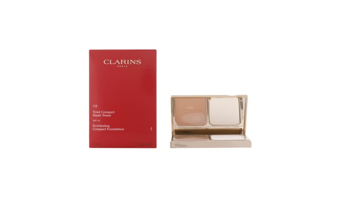 Clarins - TEINT HAUTE TENUE cpct 112-amber 10 gr