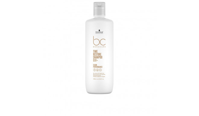 SCHWARZKOPF BC TIME RESTORE Q10+ champú 1000 ml