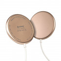 Crong MagSpot - Aluminium wireless charger MagSafe (Gold)