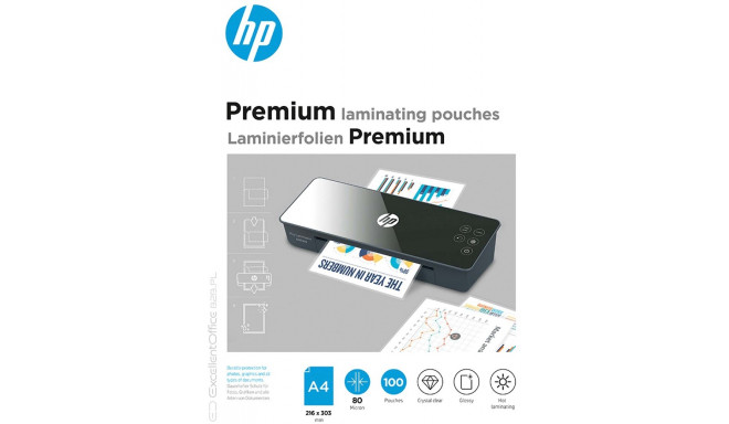 HP Premium lamineerimiskile A4 100 tk.