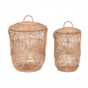 Basket set DKD Home Decor 45 x 45 x 57 cm Tropical