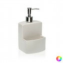 Soap Dispenser Ceramic (10 x 19 x 10 cm) (Grey)