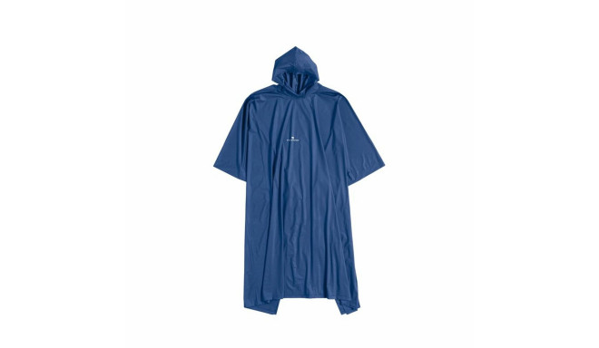 Waterproof Poncho with Hood Ferrino 65161ABB Blue (One size)