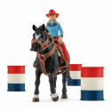 Nukk Schleich Cowgirl Barrel Racing Fun