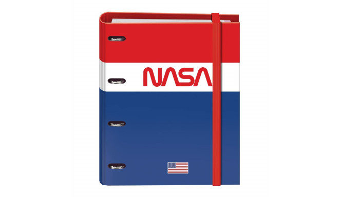 Ring binder DOHE Nasa Flag Replacement (100 Sheets) Multicolour A4