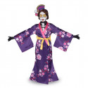Costume for Children My Other Me Mariko Japanese Catrina (9 Pieces) (5-6 Years)