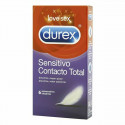 Condoms Durex Sensitivo Contacto Total 6 Pieces 1 Piece