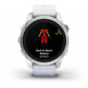 Garmin epix Pro (Gen 2) 42mm, hõbedane/valge