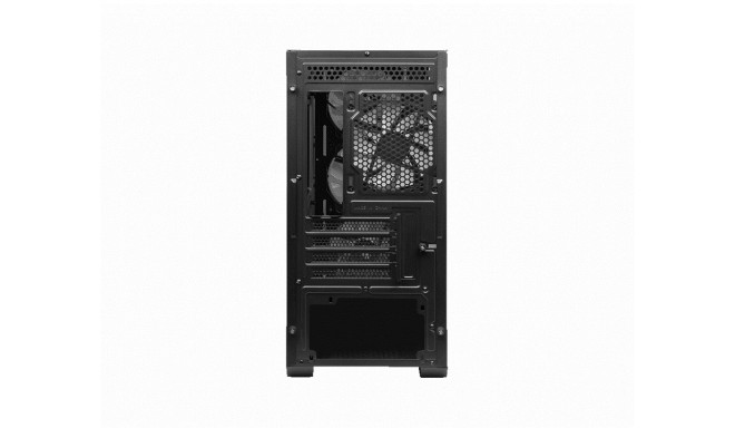 MSI MAG FORGE M100R arvutikorpus Midi Tower Must, Läbipaistev