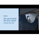 Reolink RLC-1224A 12MP UHD PoE Camera with Color Night Vision