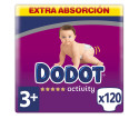 DODOT ACTIVITY T3 pañales 6-10 kg 120 u