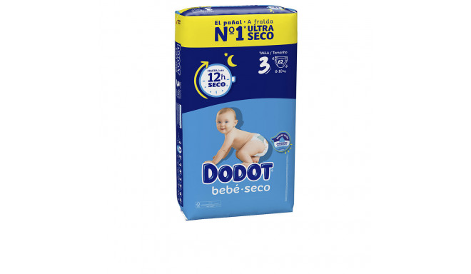 DODOT ETAPAS talla 3 pañales 6-10 kg 62 u