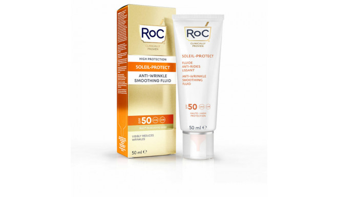 RoC Soleil-Protect Anti-Wrinkle Smoothing Fluid SPF50+ (50ml)