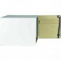 Kirjakast Burg-Wachter   36,5 x 28 x 31 cm Valge Plastmass