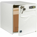 Kirjakast Burg-Wachter   36,5 x 28 x 31 cm Valge Plastmass