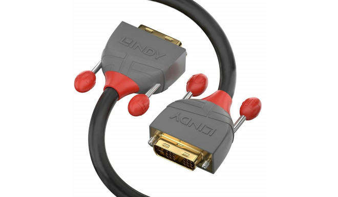DVI kaabel LINDY 36224 Must 5 m
