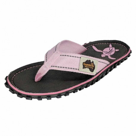 Gumbies Islander Canvas Flip-Flops W G-IS-WN-GRTU (38)