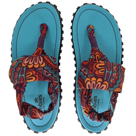 Gumbies Slingback W Flip-Flops G-SB-WN-TRVN (42)