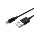 Usams U-TURN universaalne silikoon Apple Lightning (MD818ZM | A) USB-andme- ja laadimiskaabel 1m mus