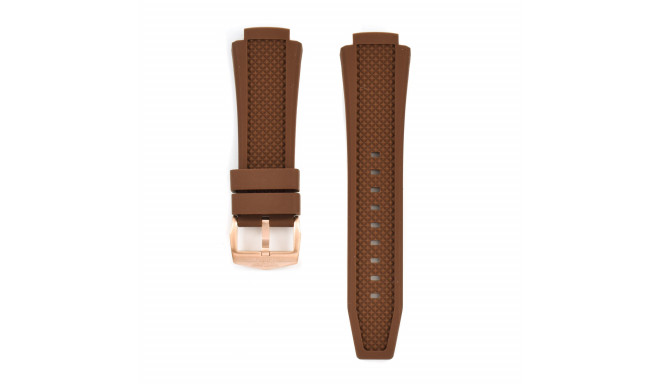 Watch Strap Bobroff BFS026 Brown