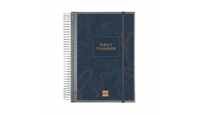 Diary Finocam Dark blue 15,5 x 21,2 cm