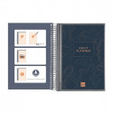 Diary Finocam Dark blue 15,5 x 21,2 cm