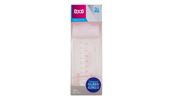LOVI Baby Shower Glass Bottle (250ml)