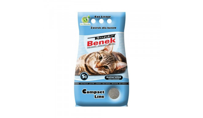 Certech Super Benek Compact Natural - Cat Litter Clumping 5 l