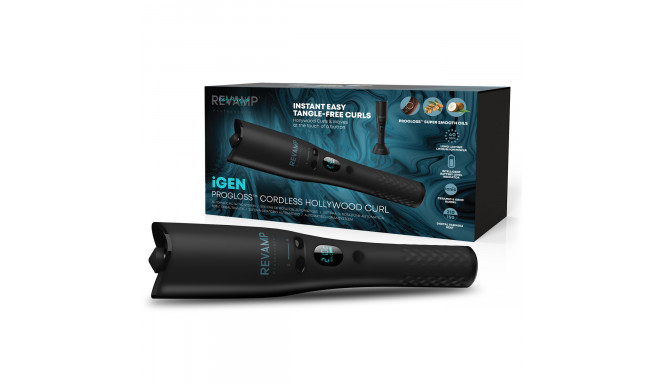 Revamp CL-2750-EU2 iGEN Cordless Progloss Hollywood Curl Automatic Rotating Curler