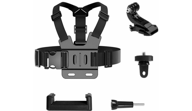 D-Fruit rinnakinnitusrihm Chest Strap 5in1 GoPro