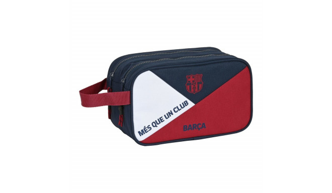 FC Barcelona tualettkott 26x15x12,5cm, sinine/kastanpruun