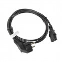 Voolujuhe Lanberg CA-C13C-10CC-0018-BK Must 1,8 m