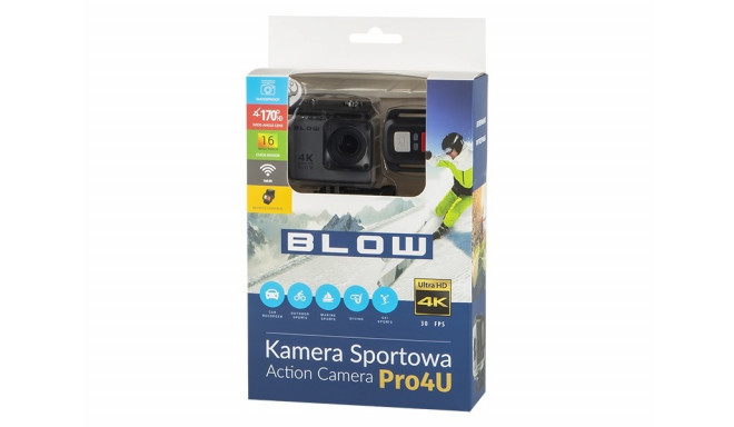 BLOW 78-538# action sports camera 16 MP 4K Ultra HD CMOS Wi-Fi 58 g