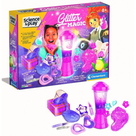 Clementoni teaduskomplekt Glitter